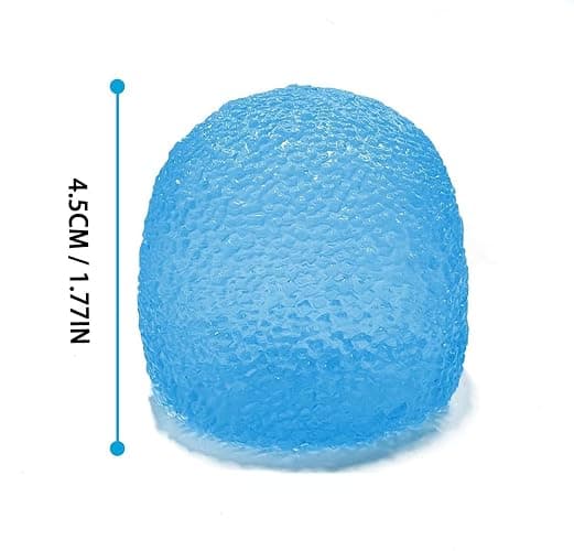 Gumdrop Squishy- Stress Balls for Kids and Adults, Super Solid Squeeze Ball, Sensory for Stress Relief, Focus, and Fun, Stretchy Squeeze Stress Relief Balls for Anxiety (Blue+Pink) thumbnail 2
