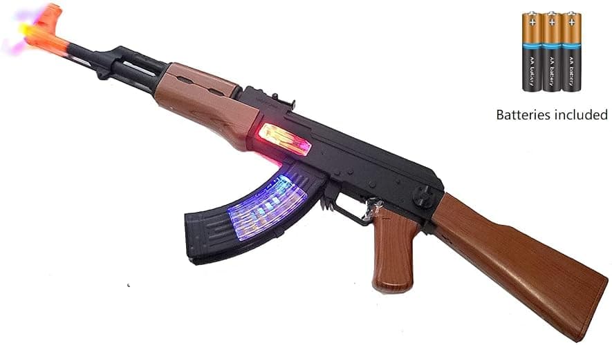 INCHOI Special Forces AK-47 Electric Gun Toy P Most Popular Gifts for Children Children Special Toy Gun with Dazzling Light, Amazing Sound & Unique Action thumbnail 3