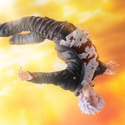 MABAIUDE JJK Figure Statue 1/7 Scale Anime JJK Action Figure Model Sculpture, Battle Damage Version Gojos Figures Handmade Collectible Desktop Decoration Gifts thumbnail 2