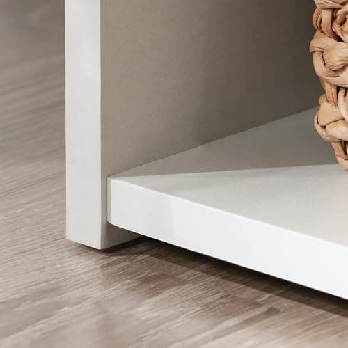 Sauder Beginnings 5-Shelf Bookcase, Bookshelf with Adjustable Storage Shelves, in Soft White thumbnail 10