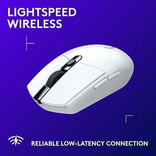 Logitech G305 Lightspeed Wireless Gaming Mouse - White | 12,000 DPI, Lightweight, 6 Programmable Buttons, 250h Battery, On-Board Memory, Compatible with PC and Mac thumbnail 3
