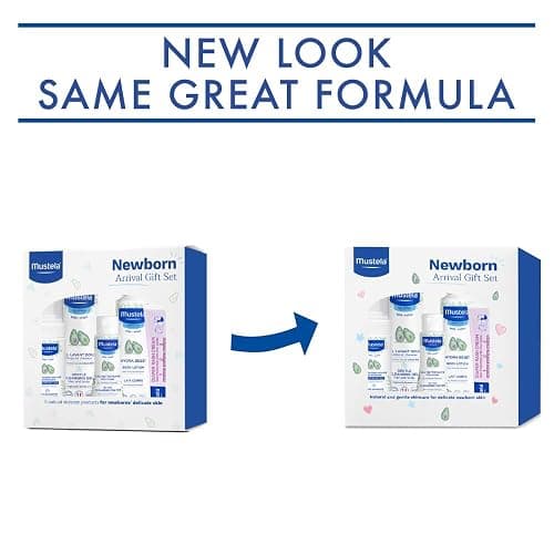 Mustela Newborn Arrival Gift Set - Baby Skincare & Bath Time Essentials - Natural & Plant Based - 5 Items Set thumbnail 3