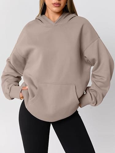AUTOMET Womens Oversized Hoodies Fleece Trendy Sweatshirts Fall Fashion 2025 Pullover Winter Clothing Outfits thumbnail 2