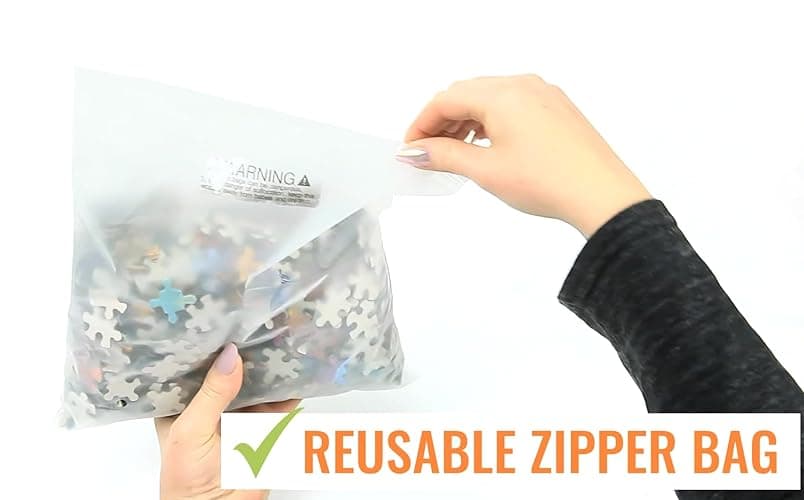 Prime Time Puzzles 1000 Piece Rock Jigsaw Puzzle for Adults - Colorful Crystals and Healing Stones - Challenging Puzzle Perfect for Game Nights - Unique and Difficult - 20x27 inches (Chakra Rockin) thumbnail 8