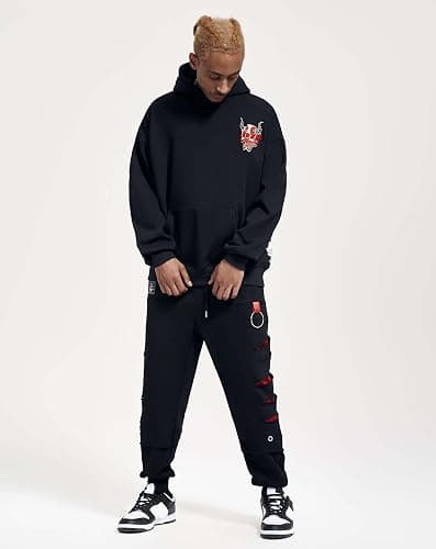 Niepce Inc Men's Japanese Streetwear Jogger Pants for Men thumbnail 4