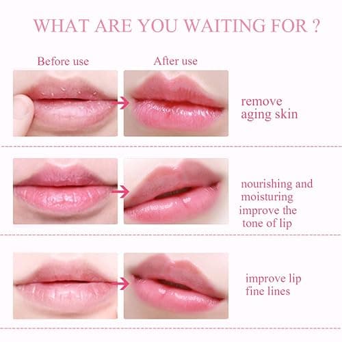 DELISOUL 30 Pack Collagen Crystal Lip Masks and Gold Under Eye Masks Natural Moisturizing Gel Anti-Aging Anti Chapped Hydrating Reducing Puffiness Dark Circles and Wrinkles Lip Eye Pads for Women Men thumbnail 7