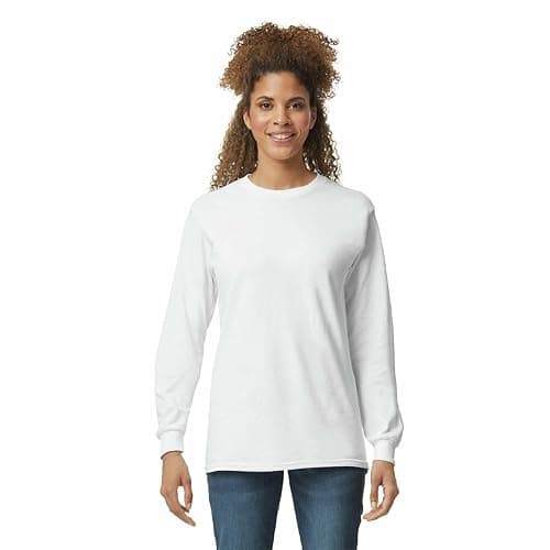Gildan Adult Ultra Cotton Long Sleeve T-Shirt, Style G2400, Multipack thumbnail 2