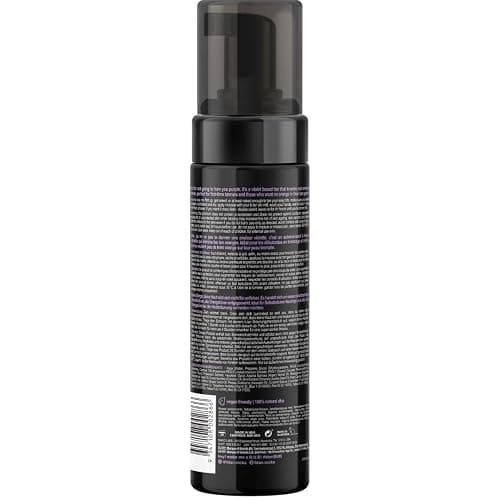 b.tan Violet Self Tanner Kit | Fall In Love at First Tan Bundle - Dark Tanning Mousse w Mitt Applicator, 1 Hour Express Foam, Best Bronzing Glow, No Orange Tones or Fake Tan Smell, Vegan, 6.7 Fl Oz thumbnail 2