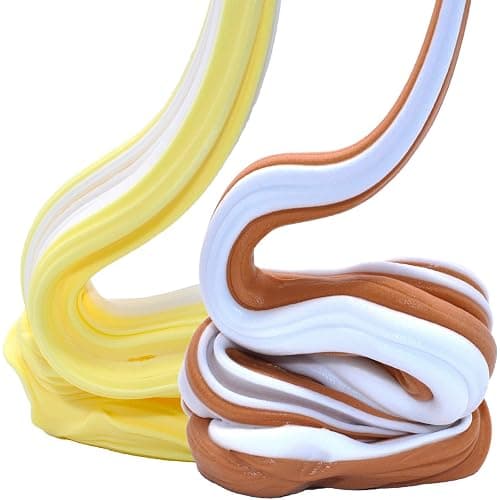 Butter Slime Kit for Girls 10 Pack, Party Favors with Watermelon, Coffee, Mint, Candy, and Lemon Slime, Stretchy and Non-Sticky, Stress Relief Toy for Boys, Easter Basket Stuffers 11 Colors thumbnail 5