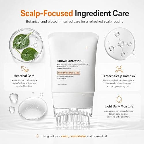Lilyeve Growturn Hair Growth Serum with Scalp Applicator Brush for Daily Scalp Care Routine thumbnail 3