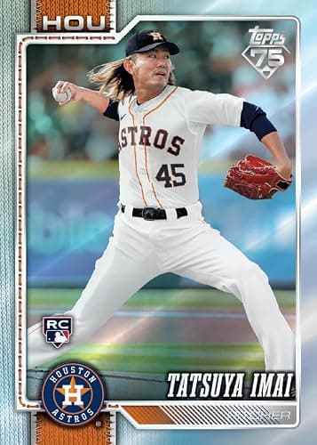 2026 Topps Series 2 Baseball Blaster Trading Card Box (3 Holiday Base Card Variations Per Box) thumbnail 6