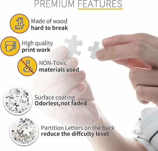 Jigsaw Puzzles 500 Pieces Books Into The Library Metal Tin She Goes Lose Her Mind and Find Her Soul Educational Puzzle Family Game Gift for Adults and Kids Perfect for Family or Dat thumbnail 6
