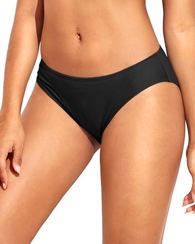 Tempt Me Women Strappy Bikini Bottom Full Coverage Bathing Suit Bottoms Swimsuit Bottom - Image 1