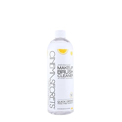 Cinema Secrets Original Makeup Brush Cleaner Solution - Professional Cleanser for Makeup Brushes - Quick-Drying, Rinse-Free Formula - Removes Stubborn Waterproof Make Up - Lemon - Image 1