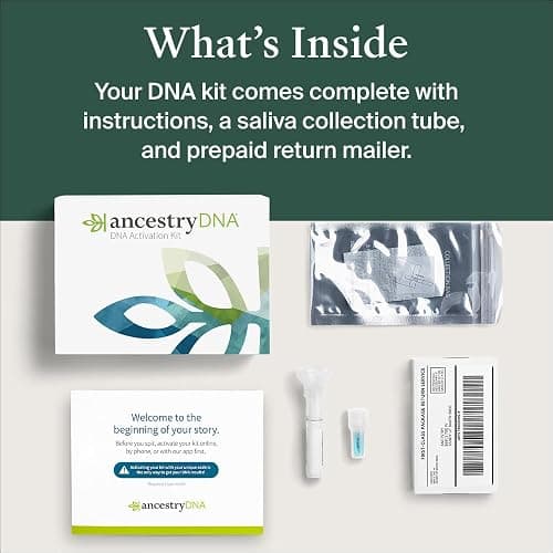 AncestryDNA + Traits Genetic Test Kit: Personalized Genetic Traits, DNA Ethnicity Test, Origins & Ethnicities, Complete DNA Test, Ancestry Reports thumbnail 9