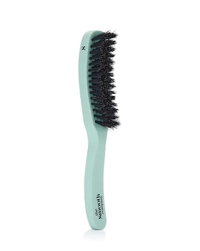 Mane Master™ Curved Boar Bristle Smoothing Hair Brush - Image 1