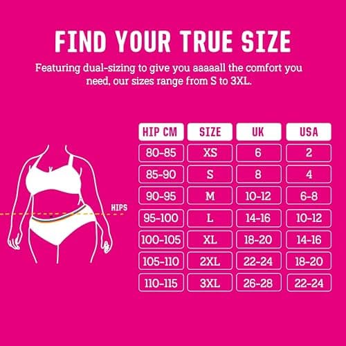 Flo - Period-Proof Undies - Black Hipster Brief - Period Underwear for Women - Cotton - Holds 4 Tampons of Flow thumbnail 6