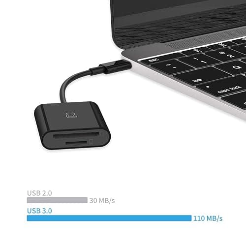 nonda USB C to SD Card Reader, SD/MicroSD to USB C Card Reader Adapter [Thunderbolt 3] Compatible with iPad Pro 2020, MacBook Pro 2019, MacBook Air 2020, Galaxy S10/S9, Surface Book 2 and More thumbnail 2