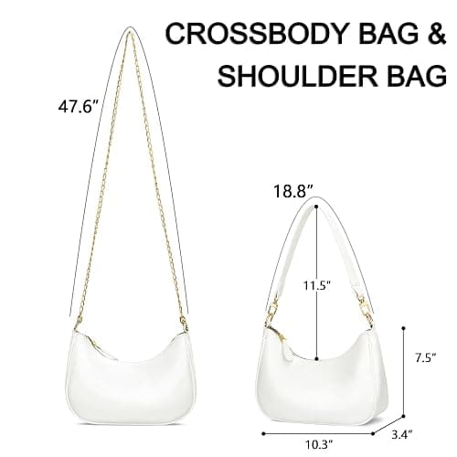 KKXIU Shoulder Bag for Women Cute Hobo Purses and Handbags Retro Clutch Underarm Purse thumbnail 6