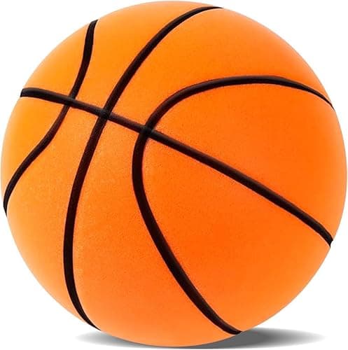 HUALEI-V 2026 New Silent Basketball Size 7 Upgrade Dribble Dream Silent Basket Ball,Dribbling Indoor Soft No Noise Foam Basketball 24cm Indoor Training Ball for Kids. thumbnail 7