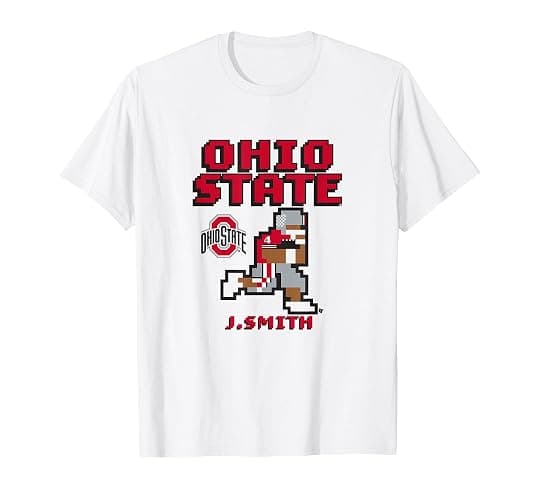 Jeremiah Smith - Retro Baller - Ohio State Buckeyes Football T-Shirt - Image 1