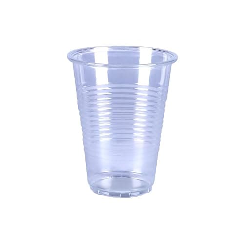 Amazon Basics Small Disposable Clear Plastic Cups, 9oz, 100 Count thumbnail 2