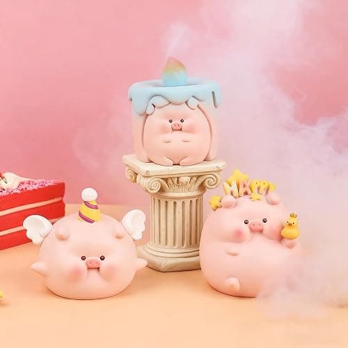 Popobox Wish You Joy Series Blind Box Figures, Random Design Action Figures Collectible Toys for Birthday Gift, Home Decorations, Single Box thumbnail 5