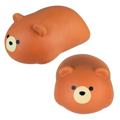 ORB Easy Sqweezy Snugglies Jumbo Squishy Bear - Stretch, Squeeze, Snuggle This Big, Fun, Slow Rising and Extra Soft Toy Pet Bear for Stress Relief - Stretchy and Squishy Fidget Toy for Kids and Adults thumbnail 3