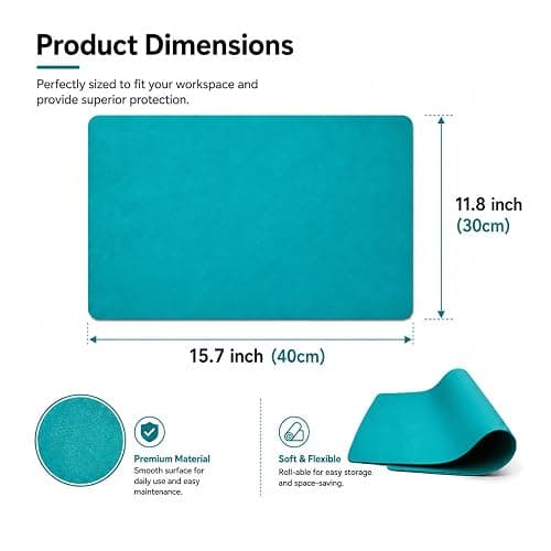 Hot Glue Gun Mat, Non-Stick Heat Resistant Silicone Craft Pad, 11.8" x 15.7" Glue Gun Drip Mat for Crafts, DIY Projects, Workbench Protection, Glue Gun Accessories thumbnail 2