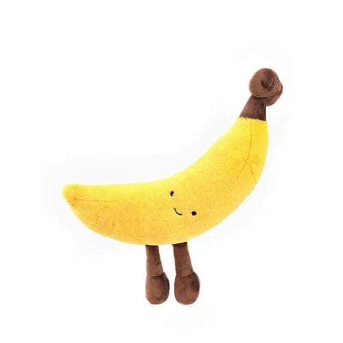 RECUR Banana Stuffed Animals Toy,Soft Fruit Banana Plush,12 Inches, Adorable Gift for All Ages thumbnail 5