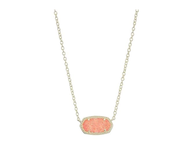 Kendra Scott Elisa Pendant Necklace for Women, Fashion Jewelry, 14k Gold-Plated - Image 1