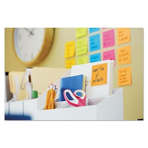 Post-it Super Sticky Notes, 24 Sticky Note Pads, 3 x 3 in., School Supplies, Office Products, Sticky Notes for Vertical Surfaces, Monitors, Walls and Windows, Energy Boost Collection thumbnail 2