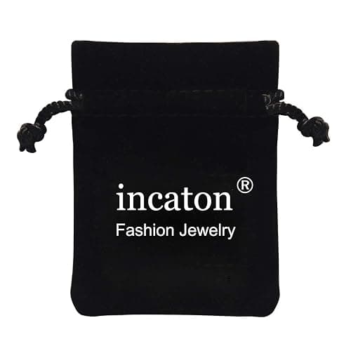 Incaton Fake Belly Button Ring Clip-On for Women - CZ Dangle Heart Non-Piercing Jewelry - Gold thumbnail 2