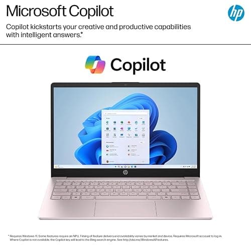 HP 14 Ultrabook • Back to School Limited Edition w/Microsoft 365 • Intel 4-Core CPU • 8GB RAM • 1.6TB Storage (128GB OnBoard w/ 512GB Portable Drive + 1TB OneDrive) • Tranquil Pink • Win 11 - 8GB RAM - Tranquil Pink thumbnail 8