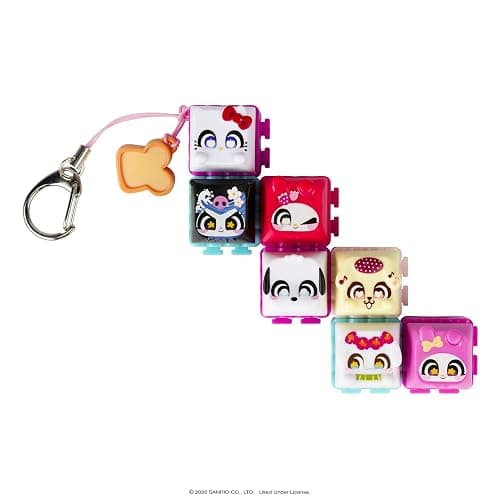Clickeez Series 1 Hello Kitty & Friends 7-Pack | 7 Collectible Character Keyboard Keys Click and Clack | Create Your Own Keychain | Ages 6+ thumbnail 4