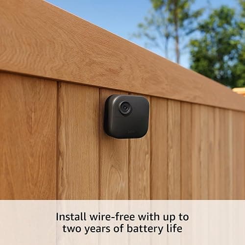 Blink Outdoor 4 – Wireless smart security camera, two-year battery, 1080p HD day and infrared night live view, two-way talk – 2 camera system thumbnail 4