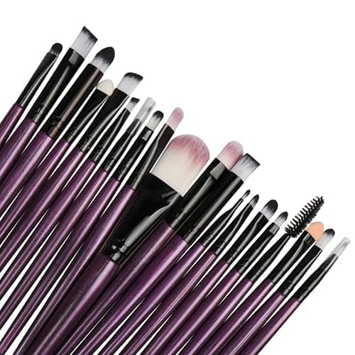 Makeup Brushes 20pcs Proffesional Cosmetics for Face Makeup Brush Set Powder Concealer Eyeshadow Eyebrow Lip Brush Beauty Tools Makeup Brushes zihei thumbnail 9