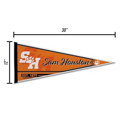 Rico Industries NCAA Classic 12" x 30" Felt Wall Décor Pennant - Great for Home/Bed Room/Man Cave Décor thumbnail 5