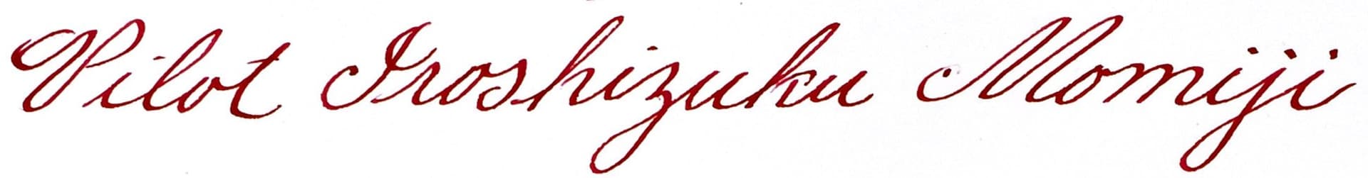 PILOT Iroshizuku Bottled Fountain Pen Ink, Momiji, Autumn Leaves (Red) 50ml Bottle (69208) thumbnail 4