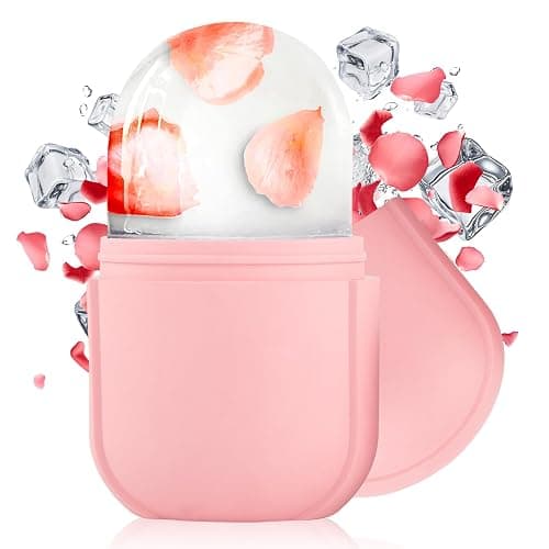 Milano Home Ice Face Roller Massager for Face, Eyes, and Neck - Reusable Silicone Ice Cube Mold for Natural Skin Care, De-Puff Eye Bags, Reduce Migraine Pain | Facial Beauty Ice Roller - Image 1