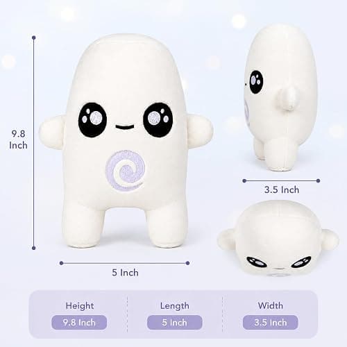 BOP TOY Air Sprite Plush 9.8 Inch Video Game Inspired Stuffed Doll | Soft Sprite Plush with Game Character Design, Cute Collectible Toy for Gamers & Fans, for Home Decor & Gift Choice thumbnail 3