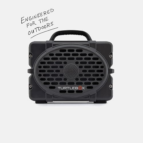 Turtlebox Original Gen 3: Portable Outdoor Bluetooth Speaker – Ultra-Loud (120dB), Waterproof (IP67), Rugged, Impact-Resistant, 3-Day Battery | Party Mode: Unlimited Pairing Stereo, Gray/Pink thumbnail 6