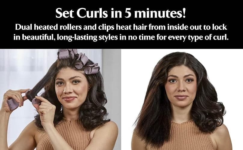 Remington Pro Hair Setter Hot Rollers, Curlers With Thermaluxe Advanced Thermal Technology thumbnail 6