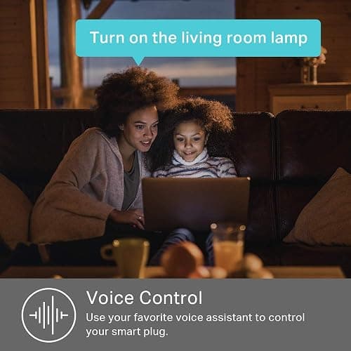 Kasa Smart Plug Mini by TP-Link (HS103P4) - Smart Home WiFi Outlet Works with Alexa, Echo and Google Home, No Hub Required, Remote Control, 2.4GHz WiFi Required, 15 Amp, UL Certified, 4-Pack, White thumbnail 6