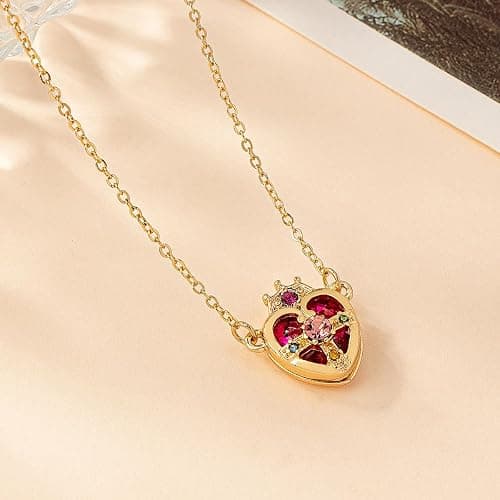 POYAMUSE Anime Guardian Star Pendant Necklace for Women Cosplay Jewelry thumbnail 2