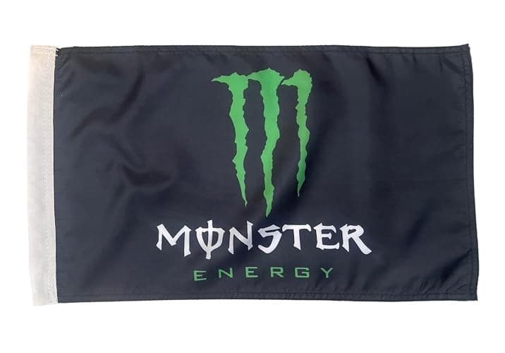 JLP19x12 In Flag Decorative safety High visibility and wind resistance Off Road OutDoor Sports Motorcycle Monster - Image 1