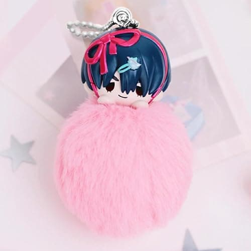 Bahomu Plush Blind Box, Cute Alien Stage Fur Ball Series Keychain | Random 1 Box Mystery Box Figure ALNST Merch Fluffy Pom Pom Bag Charm Collectable Kawaii Key Chain for Birthday Gifts thumbnail 5