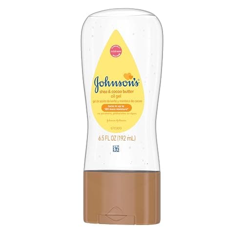 Johnson's Baby Oil Gel Enriched With Shea and Cocoa Butter, Great for Baby Massage, 6.5 fl. oz (Packaging May Vary) thumbnail 6