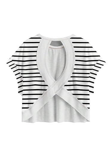 SOLY HUX Short Sleeve Oversized T Shirt Tops Shirts - Image 1