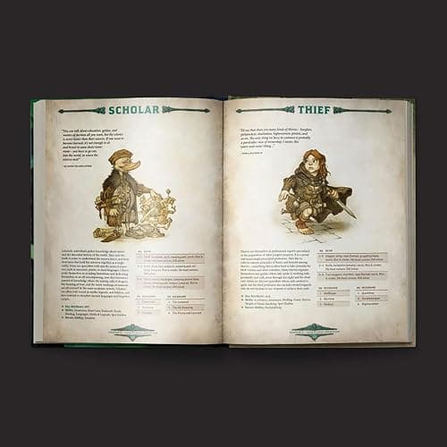 Free League Publishing Dragonbane Rulebook, D20 Roleplaying Game Hardcover RPG Book, Fantasy Adventure, Adults, Teens Ages 14+ thumbnail 2